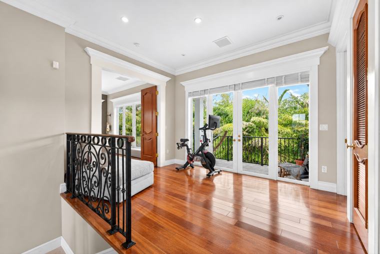 Upstairs landing